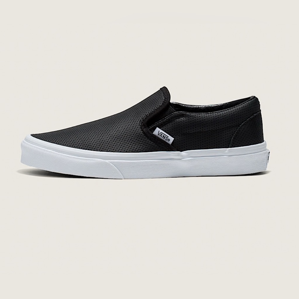 Vans Black Slip-On Shoes